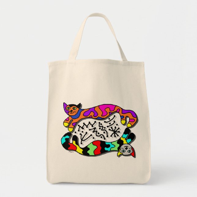 As 2 bolsas dos gatos (Frente)