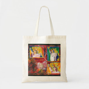 As 3 bolsas da pintura da estátua da liberdade do