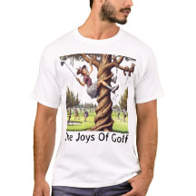 As Alegrias do Golfe - Camiseta de Golfe