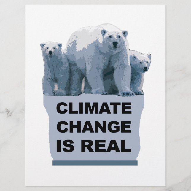 AS ALTERAÇÕES CLIMÁTICAS SÃO REAIS (Frente)