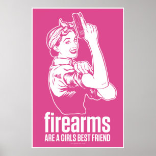 As armas de fogo são um impressão do melhor amig