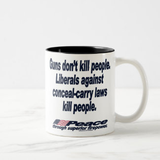 As armas não matam pessoas da caneca