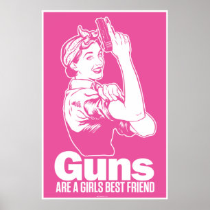 As armas são poster do melhor amigo de uma menina