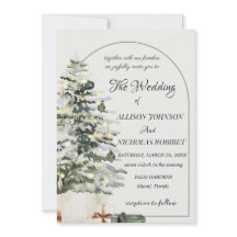 as árvores lançam o convite para o casamento de na