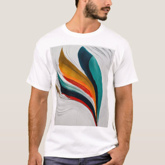 As asas de pássaros, arte Camiseta