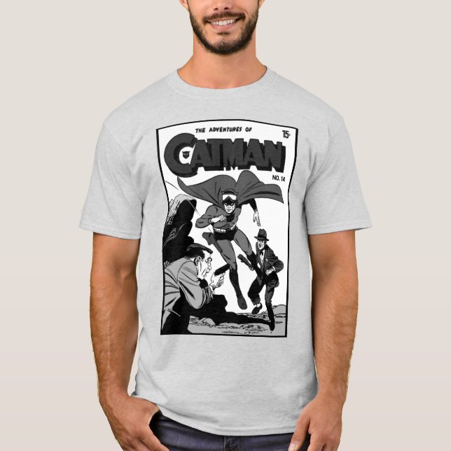 As Aventuras de Camiseta CATMAN (Frente)