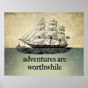 As Aventuras valem a pena serem Poster