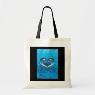 As bolsas - corações na moda azuis do grunge