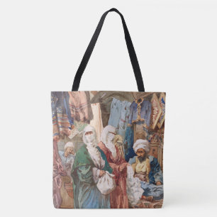 "As bolsas da arte do bazar de seda"