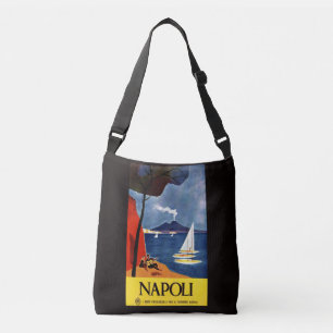 As bolsas das viagens vintage de Napoli Nápoles