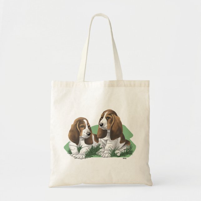 As bolsas de Basset Hound (Frente)