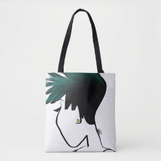 As bolsas de canvas cravadas de Ombre