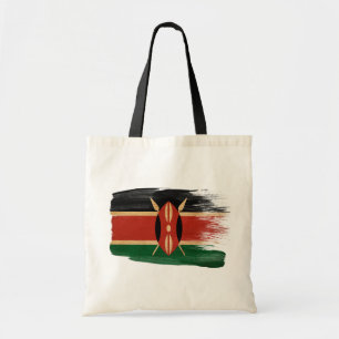 As bolsas de canvas da bandeira de Kenya