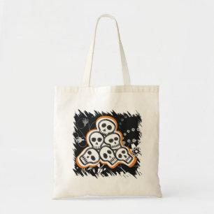 As bolsas do Dia das Bruxas dos crânios