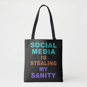 "As bolsas engraçadas dos meios sociais"