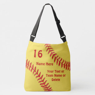 As bolsas feitas sob encomenda do softball com