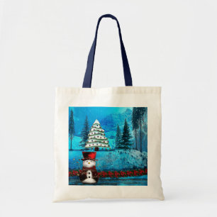 As bolsas populares do presente do Natal do lago