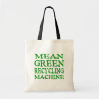 As bolsas verdes médias da máquina do reciclagem
