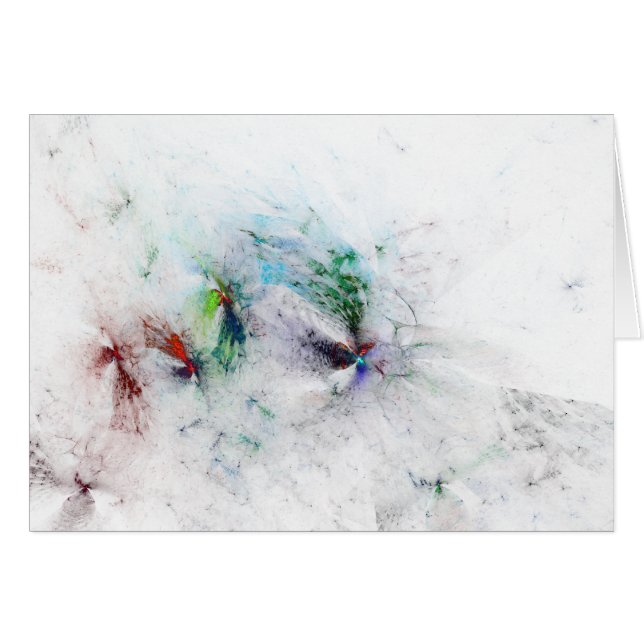 As "borboletas são" cartão livre (Frente horizontal)