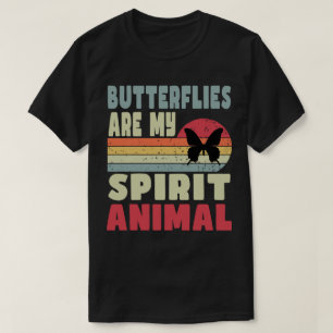 As Borboletas São O Meu Espírito De Camiseta Anima