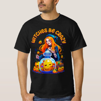As Bruxas São Camisetas engraçadas Loucas De Hallo
