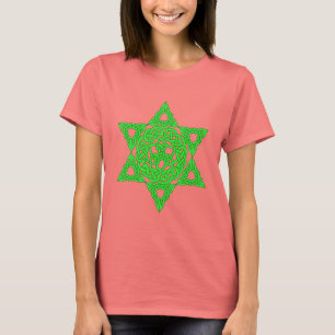 As camisas das mulheres celtas da estrela de David