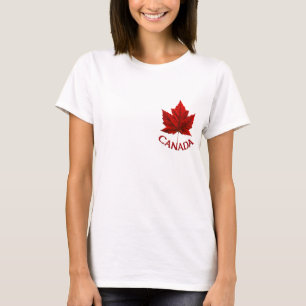 As camisas do Canadá das mulheres da camisola de