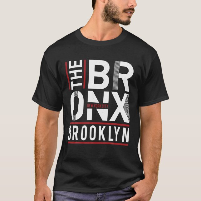 As Camisetas Bronx Que Eu Amo Bronx O Bronx New Yo (Frente)