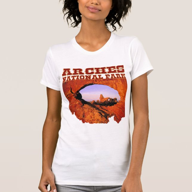 As camisetas das mulheres do parque nacional dos (Frente)