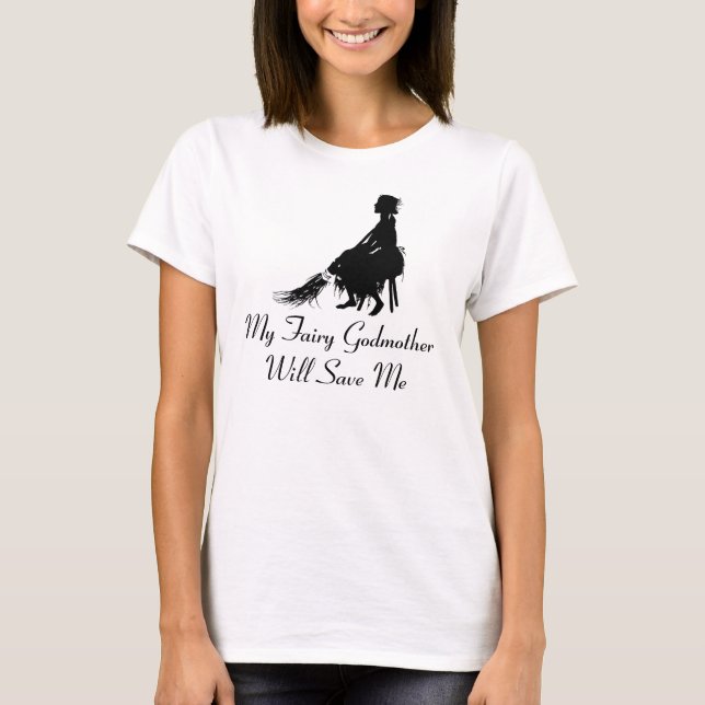 As camisetas de Cinderella "minha madrinha (Frente)