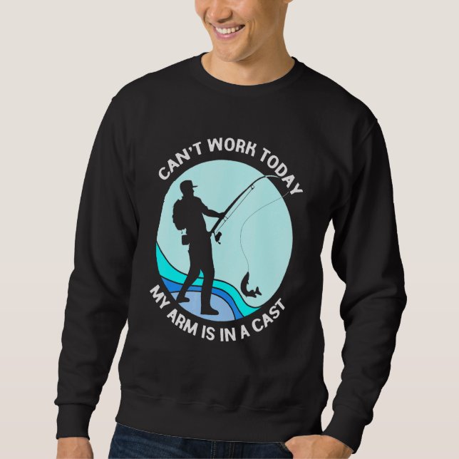 As Camisetas De Pescadores Não Podem Trabalhar Hoj (Frente)