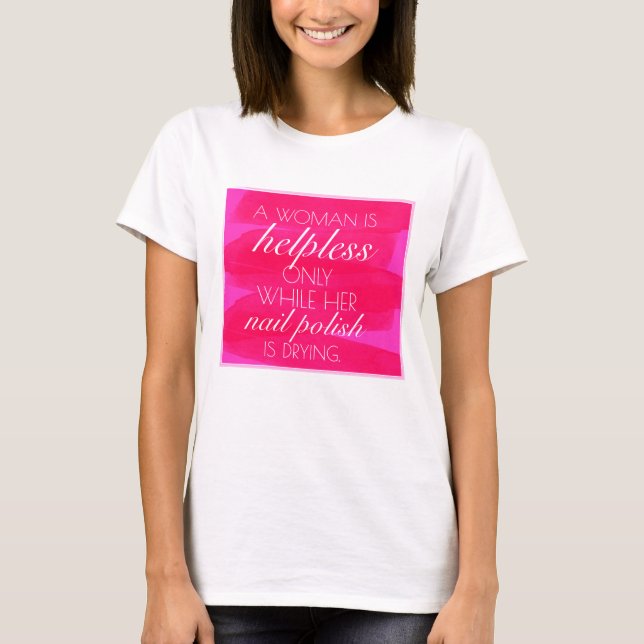 As camisetas engraçadas das mulheres (Frente)