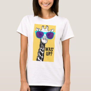 As camisetas girafas engraçadas, ACABOU?Camiseta