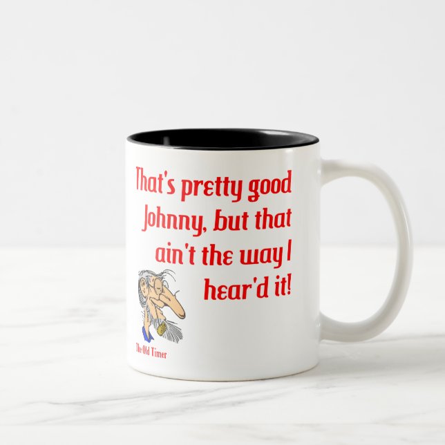 As canecas customizáveis do temporizador velho (Direita)