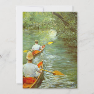 As Canoas, Perissoires de Gustave Caillebotte