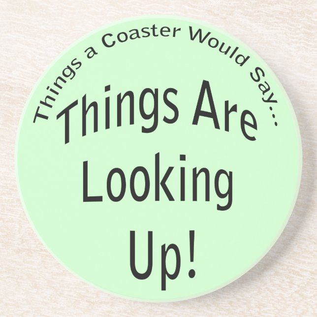 As Coisas Estão Olhando Para A Porta copos Leve (Frente)