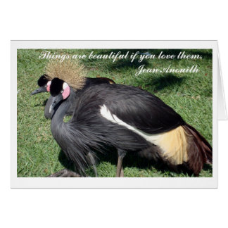 As coisas são lindas. . . cartão