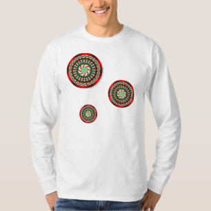 As Cores da Camisa Luz dos Homens de Natal