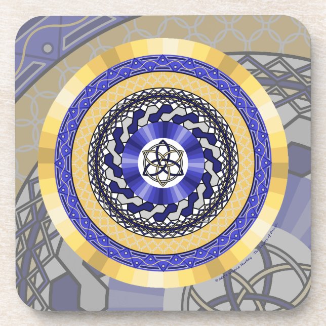 As cores da Porta copos quadrada dos Anos novos (Frente)