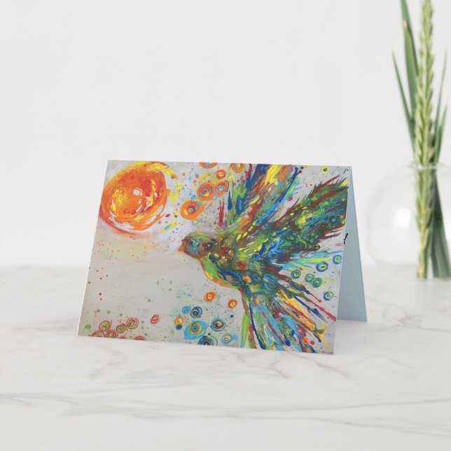 As Cores dos Cartões de Aniversário do Peace II (Frente)