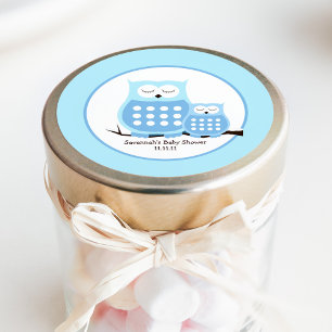 As corujas nevado (azuis) favorecem a etiquetas 3