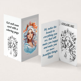 As crianças recebem saudações e colorem-se logo