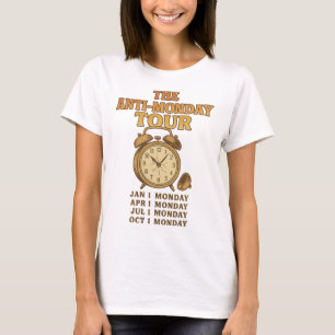As Datas Anteriores à Segunda-Feira de Camiseta - 