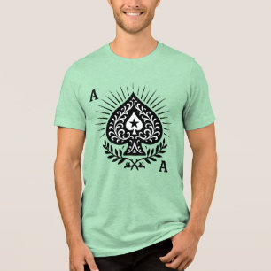 Ás de Espadas — Filigree Star & Laurel
