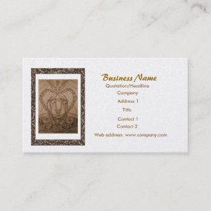 Ás do cartão de visita de Tarot do copo