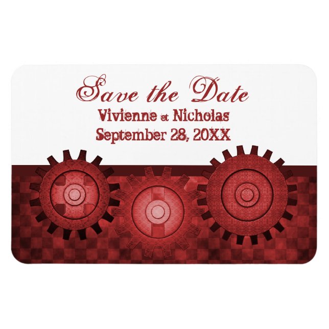 As engrenagens Steampunk salvam o ímã flexível de  (Horizontal)