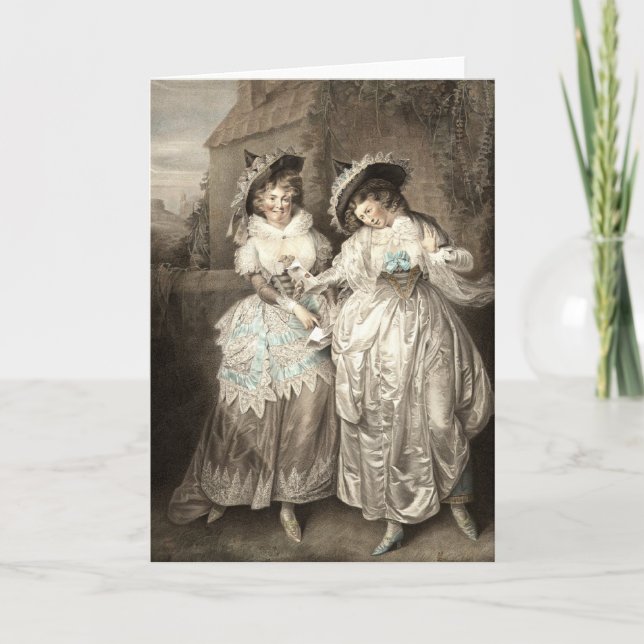 As esposas alegres de Shakespeare do cartão de (Frente)