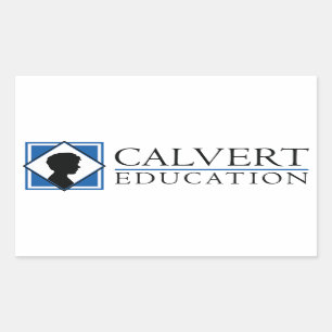 As etiquetas da educação de Calvert (4,5" x2.7")