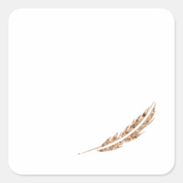 As Etiquetas De Presente Dos Pintados De Pena