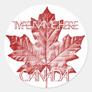 As etiquetas legal de Canadá personalizaram a